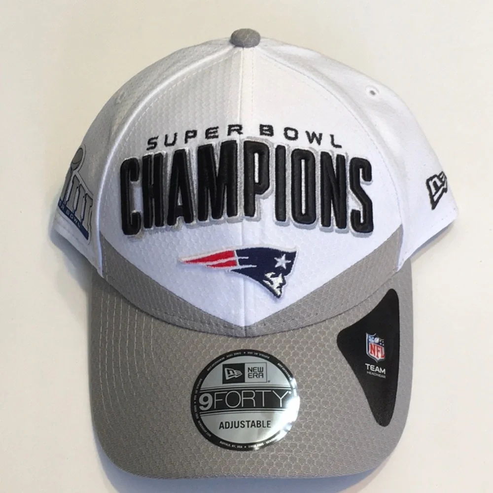 NFL New England Patriots ‘Super Bowl Champions’ New Era SnapBack Hat. - Picture 1 of 6